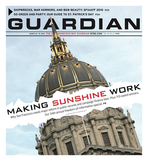 Informing The Public San Francisco Bay Guardian Archive