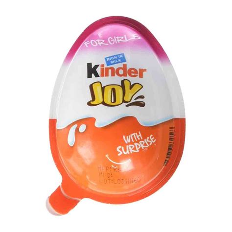 Kinder Joy For Girls T24 20g All Day Supermarket