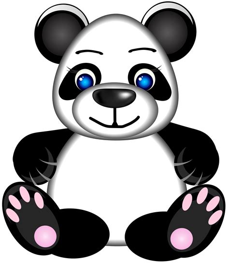 Cartoonish Panda Clip Art Clipart Panda Free Clipart Images Images