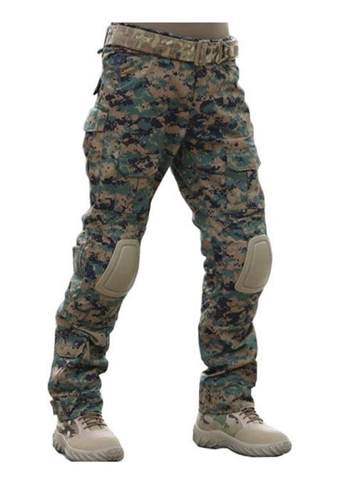 Men Dark Brown Vintage Paratrooper Fatigues Military Bdu Cargo Pants