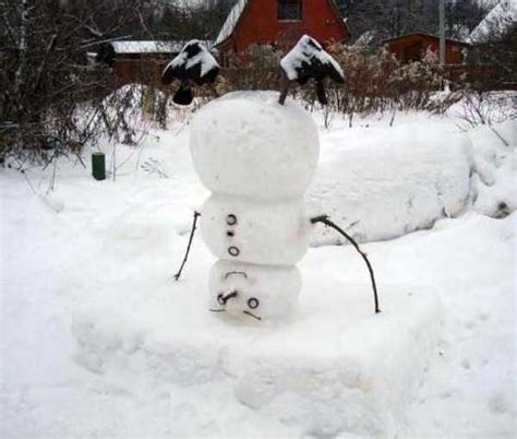 The Funniest Snowmen Out There Klykercom