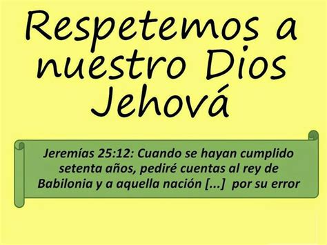 Pin De Marco Antonio Aguilar Fernánde En JeremÍas Verdades Jehová Dios