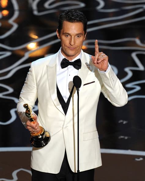 Matthew Mcconaughey Award Season Acceptance Speeches Popsugar Celebrity