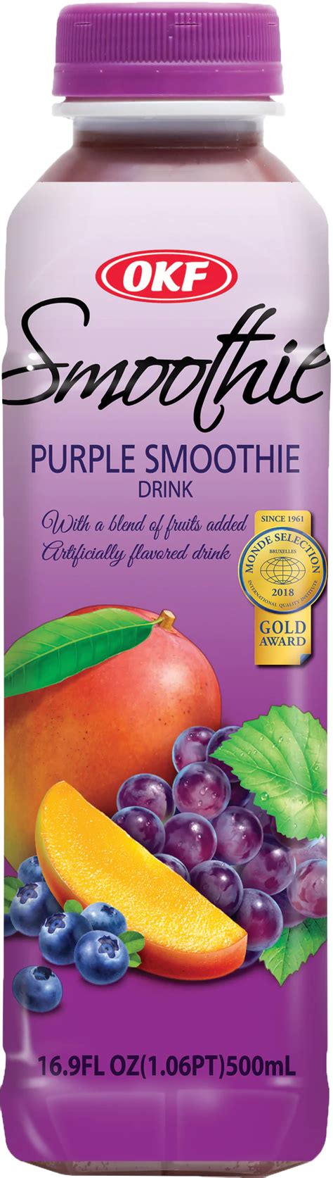 Okf Purple Smoothie Drink 500 Ml Snaxies