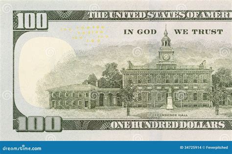 One Hundred Dollar Bill Front And Back