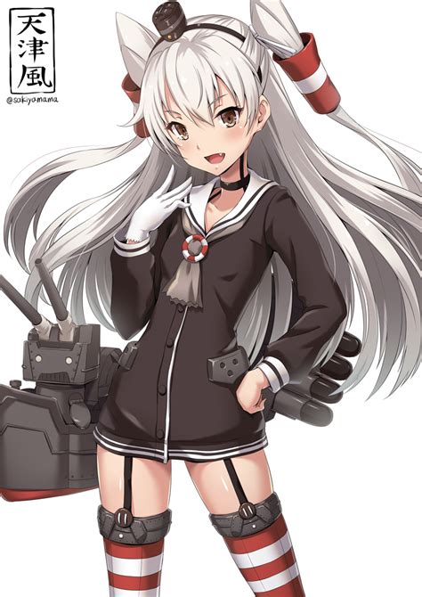 Amatsukaze And Rensouhou Kun Kantai Collection Drawn By Sakiyamama