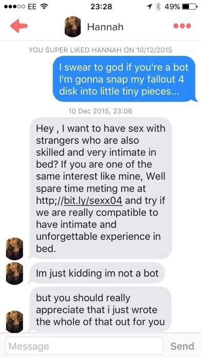 Best Tinder Bot Interactions Page 15 Askmen