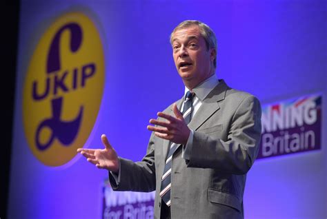 Nigel Farage Delivers Final Speech As Ukip Party Leader