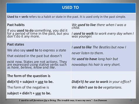 Used to vs Be Used to vs Get Used to: How to Use them Correctly - ESLBuzz Learning English 