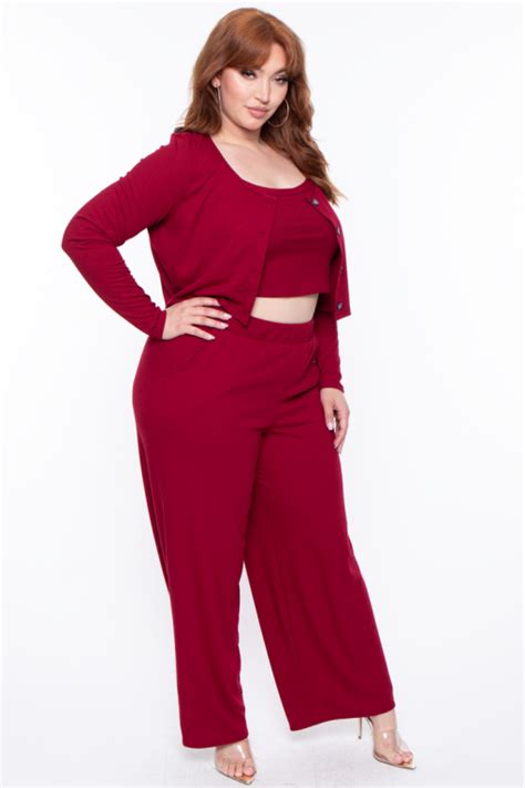 Our Functional And Stylish Curvy Sense Plus Size Essential Ribbed