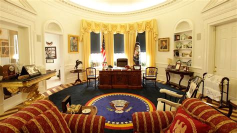 A mashup of footage layered over the original office (nbc) theme. Oval Office In My Home: Ron Wade And His Presidential ...
