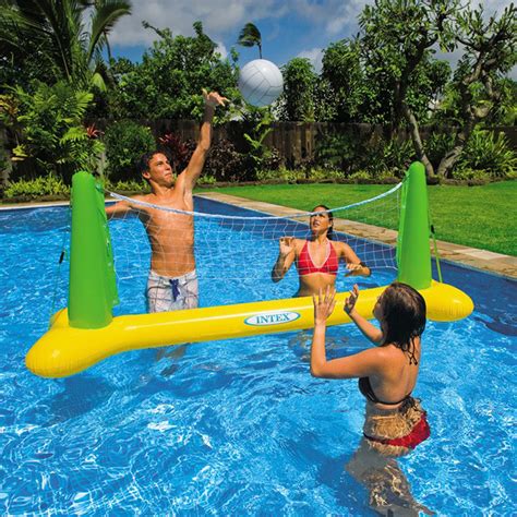 Intex 94l X 25w X 36h Swimming Pool Inflatable Volleyball Sport Game