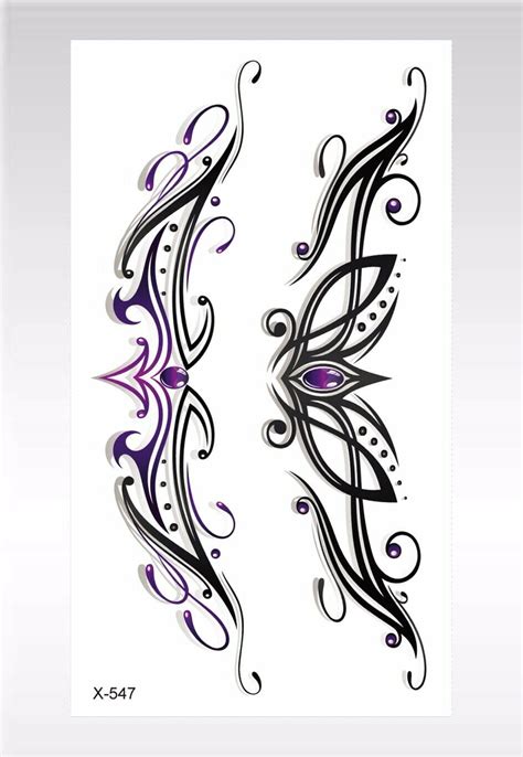 Tribal Tramp Stamp Temporary Tattoo For Adults That Look Real Ebay