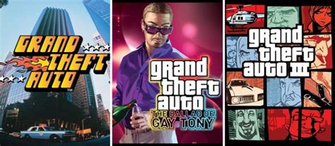 All Grand Theft Auto Gta Games In Order Of Chronological Release