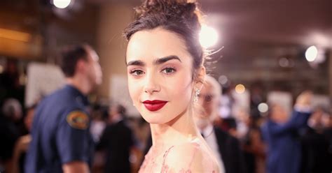 Lily Collins Is French Girl Beauty In Emily In Paris