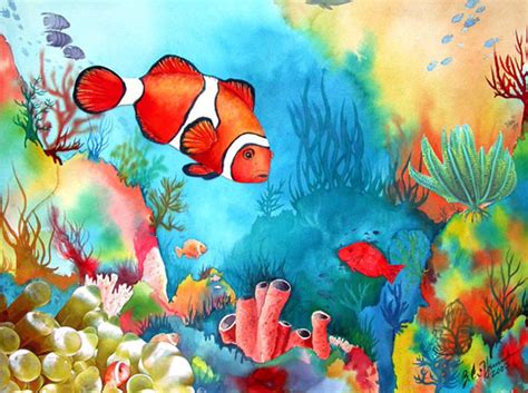 Underwater Paintings On Behance