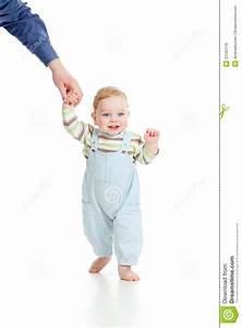 Baby Walking Steps First Time Stock Image Image 23162179