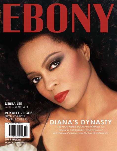 The Legendary Diana Ross Covers Ebonys Spring 2019 Issue