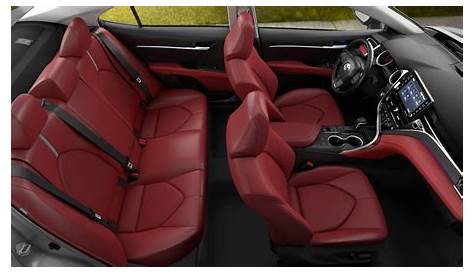 2023 Toyota Camry Xse Red Interior