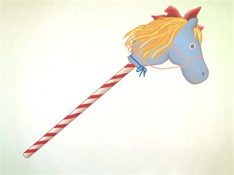 2 Easy Ways To Make A Stick Horse With Pictures Wikihow
