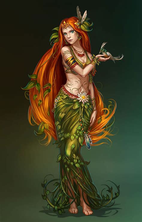 Dryad By Paveltomashevskiy On Deviantart Fantasy Art Women Beautiful Fantasy Art Character Art