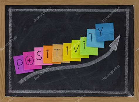 Positivity Concept On Blackboard — Stock Photo © Pixelsaway 2062041