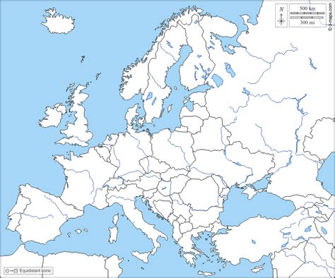 Mapa Politico Mudo De Europa Mapa De Paises Y Capitales De Europa Images