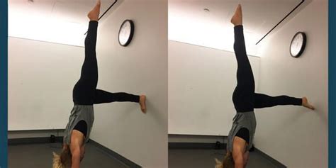 How To Do A Handstand Womens Health