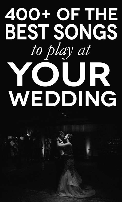 Reception dancing country music wedding songs. Wedding Songs | 400 of the Best for Every Part Of Your Day ...