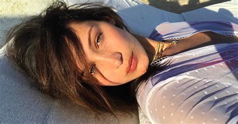 bella hadid reveals her instagram vacation pic trick teen vogue