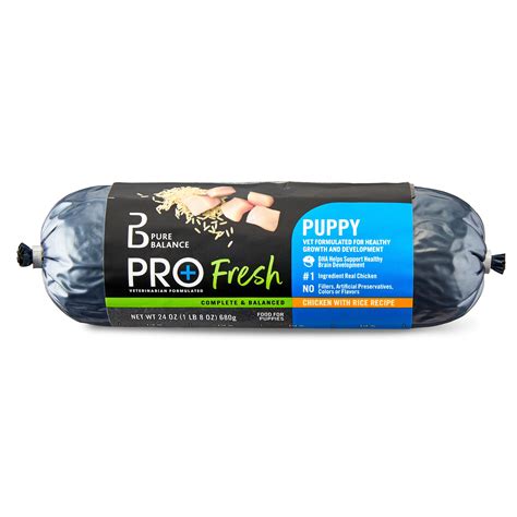 Pure Balance Pro Fresh Puppy Food Chicken With Rice Recipe 15 Lb