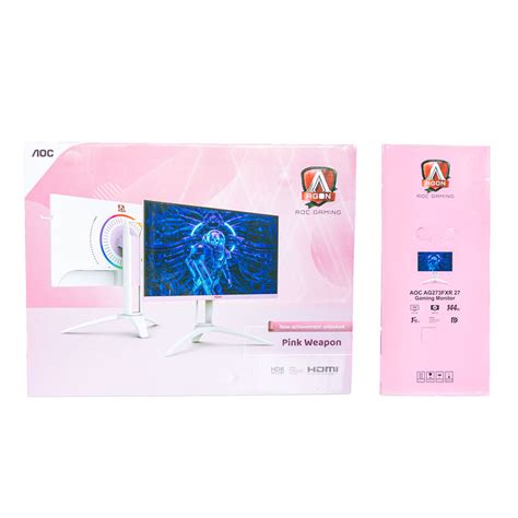 Aoc Agon Ag273fxr 27 Gaming Pink Monitor Mansa Computers