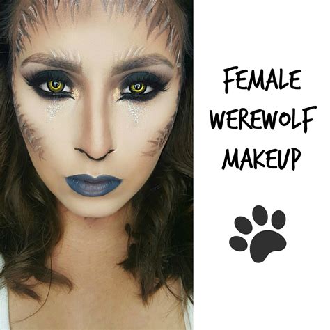 Girl Werewolf Eye Makeup