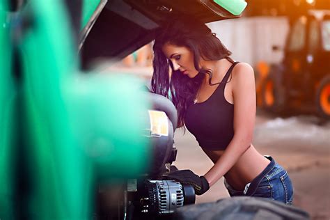 download woman girls and cars hd wallpaper by dmitry usyk