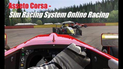 Assetto Corsa Sim Racing System Online Racing Race Start Spa In