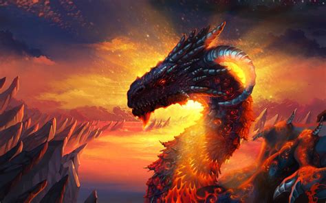 Fantasy Dragon Hd Wallpaper