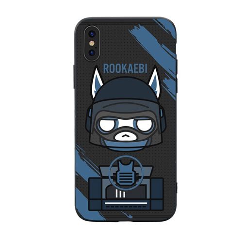 Rkq Rainbow Six Siege Game Style Soft Silicone Phone Case Cover For