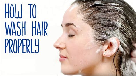 How To Wash Your Hair Properly In The Correct Way