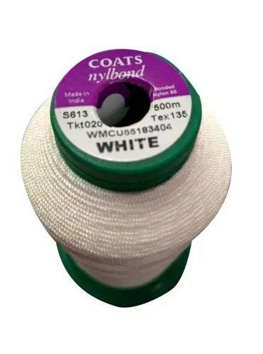 Sewing White Nylon Bonded Thread At Rs 450piece In Surat Id 20872898988