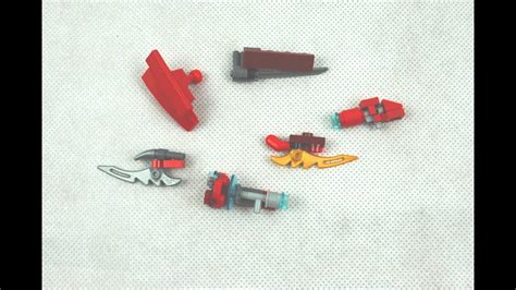 Lego Iron Man Mk50nano Tech Weapons Youtube