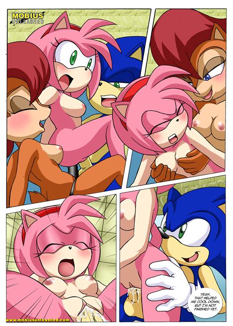 Xbooru Amy Rose Anal Bbmbbf Bisexual Breasts Butt Chipmunk Comic