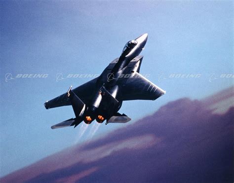 Boeing Images F 15 Eagle Ascends With Afterburners Lit