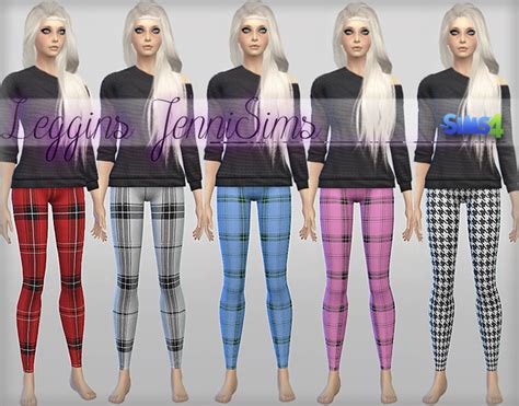 Leggings Collection At Jenni Sims Sims 4 Updates