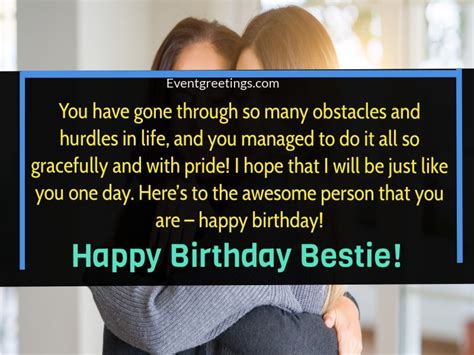 These messages range from sincere to funny, so you can find the perfect birthday wish for your bestie. 30 Exclusive Birthday Wishes For Best Friend Female