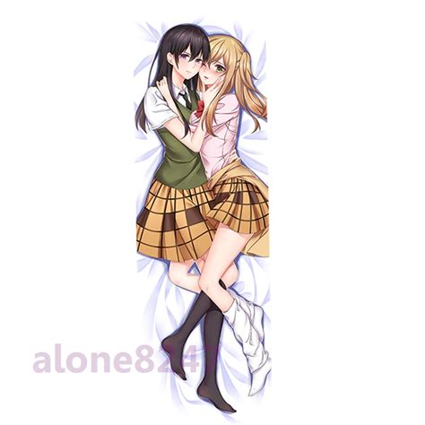 59 Citrus Aihara Yuzu And Aihara Mei Anime Dakimakura Hug Body Otaku Pillow Case Ebay