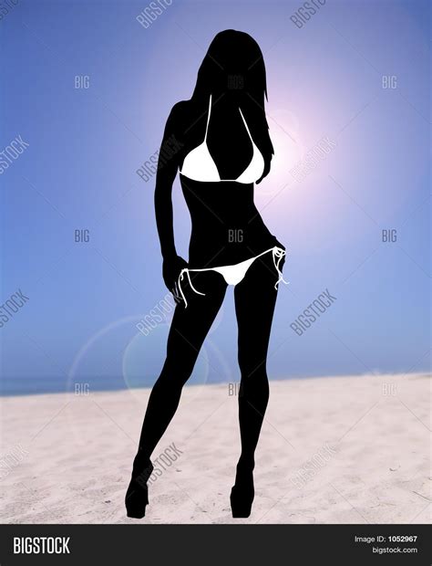 Girl On Beach Image Photo Free Trial Bigstock