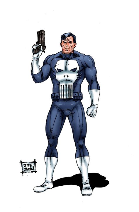 The Comic Book Art Of Joey Jarin How I Draw The Punisher