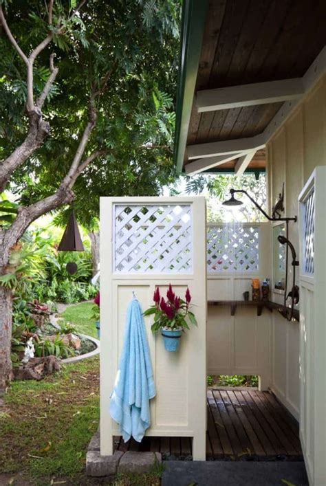 30 Invigorating Outdoor Shower Ideas To Escape Into Nature Diy