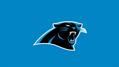 Download Wallpaper 1600x900 Carolina Panthers American Football Logo