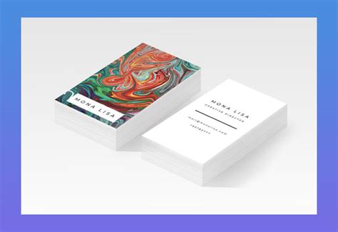 20 Best Artistic Business Card Designs For Creatives And Artists In 2019